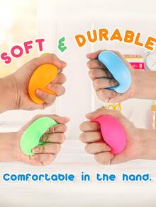 1/2/5/10/20 quả - Bóng giảm căng thẳng nhiều màu sắc, Bóng bóp đàn hồi, Bóng giảm stress co giãn, Đồ chơi cảm giác cầm tay, Dụng cụ giảm lo âu, Thích hợp làm quà tặng sinh nhật, Có thể dùng làm đồ nhồi trong hộp quà Gashapon, Đồ chơi massage ngón tay cho người lớn, Quà tặng tiệc tùng, Bóng đàn hồi, Đồ chơi bóng đàn hồi, Trang trí tiệc may vá, Bóng bóp đàn hồi - Quà tặng tốt nhất cho gia đình và bạn bè (Màu ngẫu nhiên) - Nhiều màu - Xem 7