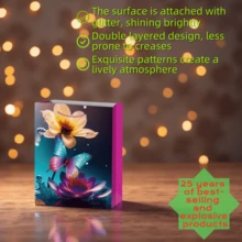 10pcs Flower & Butterfly Tote Bags - Glitter Attached Design, Reusable High-End Fashion Shopping Bags, Flat Paper Bags, Wedding Party Birthday Gift Packaging Bags, Jewelry And Cosmetics Storage Bags. Suitable For Retail Stores, Boutiques, Parties, Corporate Events, Birthdays, Holidays, Christmas And Valentine's Day