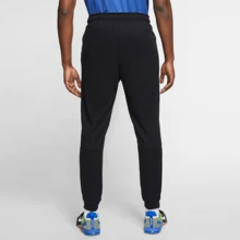 Pantalón de entrenamiento holgado con puños elásticos y estampado del logotipo de Nike para hombre - CJ4313-010 - Negro - Ver 4