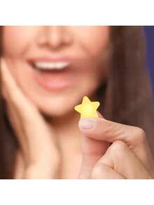 60/360张派对装饰贴纸,彩色装饰贴纸仅供装饰之用(非化妆品)。可与遮瑕膏、隔离霜、彩色、透明、痘痘贴、痘痘贴一起使用,适用于派对、节日照片装饰、脸部装饰贴纸、化妆配件、圣诞节 - 彩色 - 查看 9