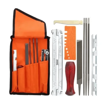 10 Pçs Kit De Afiação De Corrente De Motosserra A Gasolina Acessórios Ferramentas Especiais Manuais Househoid