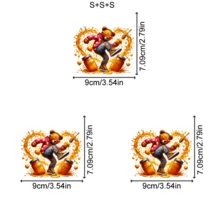 Parche termoadhesivo de oso de peluche con diseño de "Love Honey", lavable y planchable, adecuado tanto para hombres como para mujeres, para aplicar en camisetas, vaqueros, chaquetas, mochilas, gorras, etc.