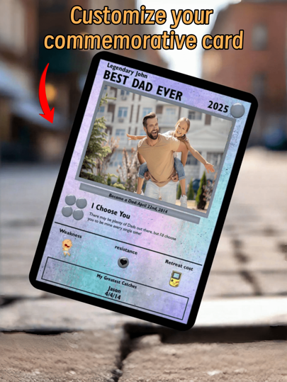 6 piezas/10 piezas/20 piezas Tarjeta de aniversario personalizada de Pocket Monsters TCG, tamaño 3.46X2.48 pulgadas, tarjeta de Pocket Monsters personalizada, regalo de Pocket Monsters, tarjeta de Pocket Monsters, regalo de aniversario, regalo del Día de San Valentín, álbum de colección de tarjetas TCG, regalo de cita, regalo personalizado, regalo de cumpleaños, decoración interior, sala de estar, decoración, impreso con fotos de usted y su pareja