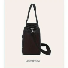 Practical Nylon Crossbody Tote Bag For Women - 黑色 - 查看 9