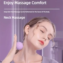 EVA Foam Roller Set: Deep Tissue Massage, Yoga & Pilates Training – Hexagonal Rollers And Massage Ball For Muscle Relief & Home Workouts