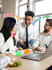 1/2/5/10/20 quả - Bóng giảm căng thẳng nhiều màu sắc, Bóng bóp đàn hồi, Bóng giảm stress co giãn, Đồ chơi cảm giác cầm tay, Dụng cụ giảm lo âu, Thích hợp làm quà tặng sinh nhật, Có thể dùng làm đồ nhồi trong hộp quà Gashapon, Đồ chơi massage ngón tay cho người lớn, Quà tặng tiệc tùng, Bóng đàn hồi, Đồ chơi bóng đàn hồi, Trang trí tiệc may vá, Bóng bóp đàn hồi - Quà tặng tốt nhất cho gia đình và bạn bè (Màu ngẫu nhiên) - Nhiều màu - Xem 4