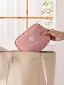 Portable First Kit, Medicine Storage Bag, Portable Medical Bag, Multi-Functional Emergency Kit, Portable Travel Medicine Storage Bag, Does Not Contain Medicines Or Other Materials, Is Easy To Carry And Durable, Suitable For Travel, Home Essentials, Travel, Outdoor Activities, Cruises, Summer Vacations, Outdoor Camping, And Hiking. Medicine Bag Pill Box Medicine Organizer For Outdoor Travel Essentials First Aid Bag