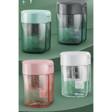 晨光双孔卷笔刀削屑盒装1个，轻松旋转卷笔刀，便携式学生卷笔刀，木质杆铅笔刀APS912D4，小巧方便携带，适合学生和办公室用户，返校用品