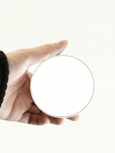 1PC Rotatable Vanity Makeup Spiegel Wooden St Polished Finish, Adjustable Bureau Bedroom, Bathroom, Skincare Makeup, No Battery Required view 10