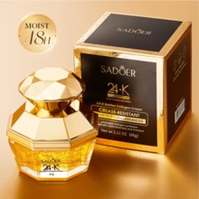 SADOER 40ml 24K金胶原蛋白精华，保湿滋养，改善细纹，护肤精华 - 彩色 - 查看 14
