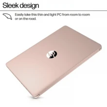 HP 14" HD Business Laptop,  Processor N150, 4GB RAM, 128GB UFS, Wi-Fi 6, Fast Charge, Windows 11 Home With 1-Year  365, Pale Rose Gold - 淡玫瑰金 - 查看 5