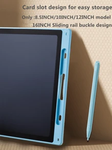 Upgraded LCD Writing Tablet For Kids, Color Writing Board, Graffiti Board, Toddler Toys Gifts LCD Writing Board, Electronic Erasable Reusable Colorful Screen Pad Available In Four Sizes: 8.5-Inch (8.7x5.7"), 10-Inch (9.8x6.7"), 12-Inch (11x7.3"), And 16-Inch (13x5.4"). This Electronic Drawing Board Delivers Vibrant Colors And Smooth Writing