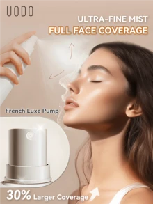 Xịt cố định lớp trang điểm UODO LOVER, lâu trôi, kiểm soát dầu và chống thấm nước. - Shimmer-Thích hợp cho da khô - Xem 6