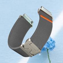 1pc Sport Nylon Stretchy Watch Band Parachute Buckle Compatible With Apple Watch Series11 42mm 46mm For Woman Man,Compatible With Apple Watch 42mm 46mm 45mm 44mm 38mm 40mm 41mm 49mm,Compatible With Apple Watch Series11/10/9 8/7/6/5/4/3/2/1/SE/Ultra2&1