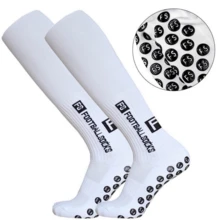 FS Football Socks With Circular Silicone Suction Cups Anti-Slip, Terry Loop Footbed, Moisture-Wicking Long Calf Sports Socks For Men Women Soccer Training, Match, Gym Fitness, Rugby - Multicolor - View 7