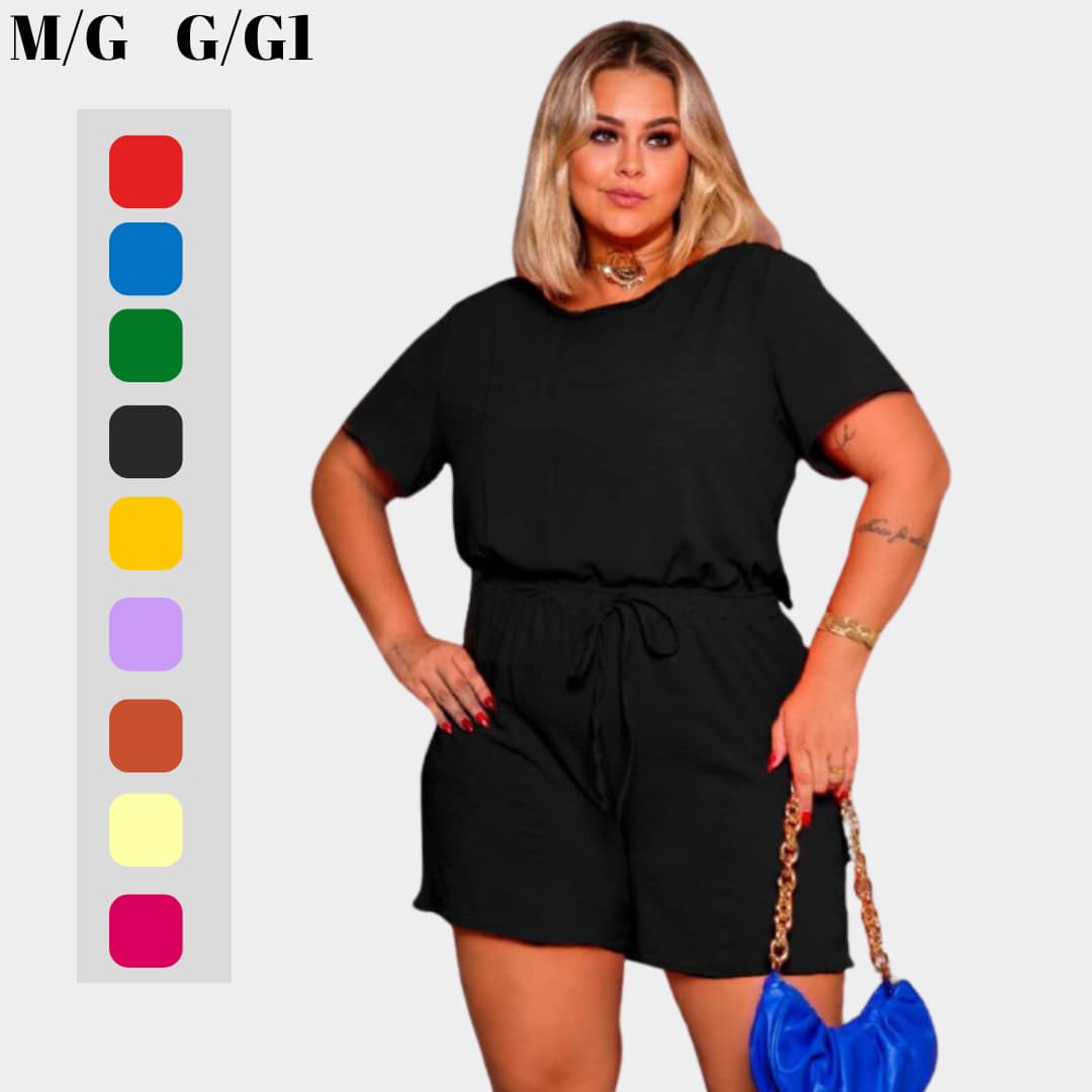 Simple Pocket Knot Beach Vacation - Black - View 1