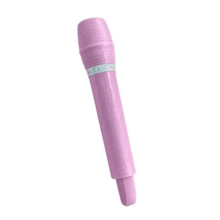 Đạo cụ Micro mô phỏng 5 màu, Đạo cụ Micro bằng nhựa, Phụ kiện đạo cụ trang phục Mic, Micro giả cho Karaoke, Trang trí tiệc tại nhà, Đồ trang trí sân khấu - Nhiều màu sắc có sẵn - Xem 11