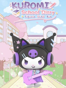 Figuras de caja ciega de la serie Kuromi School Diary, campus coleccionable súper lindo, figuras temáticas, escenarios escolares únicos que incluyen graduación, tenis y más, perfecto para coleccionistas, fanáticos de Sanrio y entusiastas de Kawaii, ideal para decoración del hogar, regalos y exhibición, agrega diversión y fantasía a cualquier habitación, colecciona todos los estilos para una experiencia escolar completa.