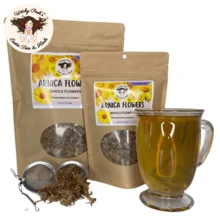 Witchy Pooh's Arnica Tea- Whole Flowers, Caffeine Free - 3盎司 - 查看 4