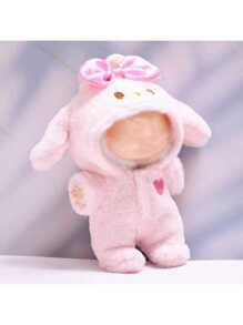 3pcs Cute Pink Melody Doll Clothes, Suitable For And Other Dolls | Exquisite Embroidery+Soft Fabrics | Various Styles To Choose From | Popular Doll Clothes | High-Quality Doll | Wardrobe | Complete Accessories | Recommended To Doll Lovers, Suitable For Parties And Graduation Gifts.