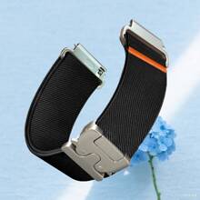 1pc Sport Nylon Stretchy Watch Band Parachute Buckle Compatible With Apple Watch Series11 42mm 46mm For Woman Man,Compatible With Apple Watch 42mm 46mm 45mm 44mm 38mm 40mm 41mm 49mm,Compatible With Apple Watch Series11/10/9 8/7/6/5/4/3/2/1/SE/Ultra2&1