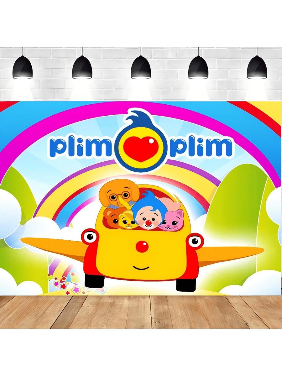 P-Plim P-Plim Banner Photography Studio Backdrop Outdoor House Party Decoration Photo Background Curtain Back Drop - trắng - Xem 1