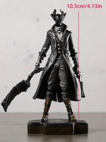 1 件 29 厘米/11.4 英寸豪华女猎人雕像，血源诅咒玛利亚星界钟楼之女可动人偶，家居装饰礼物