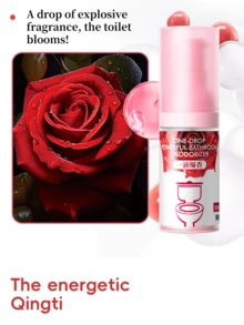 1 件装浴室空气清新剂，香薰精油，厕所清新剂，一滴强效浴室除臭剂，家居清新剂，一滴强效香薰精油，快速除臭，去除异味，清新空气，持久留香，适用于家庭、浴室、厕所、垃圾桶、下水道、地板、猫砂盆等场所。 - 彩色 - 查看 4