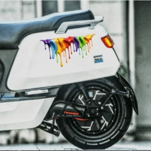AD Hình dán xe hơi 3D in hình, chống trầy xước, chống thấm nước, thích hợp để cá nhân hóa xe máy, xe điện và trang trí. - Nhãn dán phản quang 3D - Xem 6