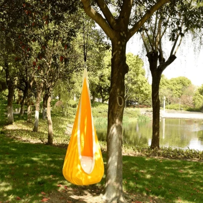 Upgraded Multi-Color Comfortable Inflatable Hammock With Seat Cushion, Hand-Washable, Suitable For Both Indoor And Outdoor Leisure And Entertainment, Perfect Gift For Thanksgiving, Christmas Or New Year Celebrations