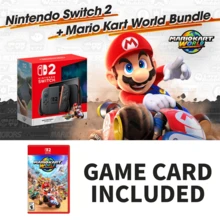 Nintendo Switch 2 + Mario Kart World Bundle (Game Cartridge Included) - Mario Kart World Bundle - View 3