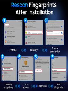 2PCS HD Clean Room Tempered Glass Compatible With Iphone 17/ Compatible With Samsung Galaxy/Compatible With Xiaomi/Redmi 15c/POCO Compatible With HUAWEI/Honor No Bubbles, Easy To Stick, Durable And Firm, Smooth Bare Machine Feel, Screen Anti Spy Glass Protection Film Shell - Clear - View 4