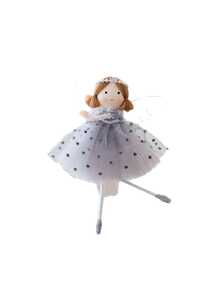 1 件圣诞装饰天使挂件 - 可爱女孩，带翅膀，身穿闪亮连衣裙，饰有金色星星 - 适用于圣诞树、家居和橱窗展示，圣诞节和新年礼物，节日装饰，圣诞装饰品 - 彩色 - 查看 5