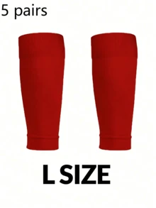 Unisex Sports Leg Compression Sleeve, Elastic Soccer Shin Guard, Suitable As Sports Gift For Valentine's Day - Multicolor - View 20