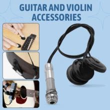 Guitar Pickup 3x Piezo Pickup Transducer For Acoustic Guitar Ukulele Mandolin Instruments