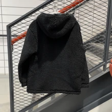 Nike Letter Hooded Embroidered Zipper Casual Fleece Long Sleeve Jacket Women's-FB8696-010