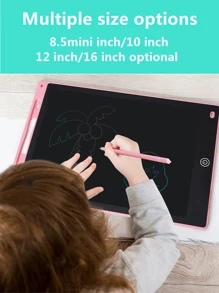 Upgraded LCD Writing Tablet For Kids, Color Writing Board, Graffiti Board, Toddler Toys Gifts LCD Writing Board, Electronic Erasable Reusable Colorful Screen Pad Available In Four Sizes: 8.5-Inch (8.7x5.7"), 10-Inch (9.8x6.7"), 12-Inch (11x7.3"), And 16-Inch (13x5.4"). This Electronic Drawing Board Delivers Vibrant Colors And Smooth Writing