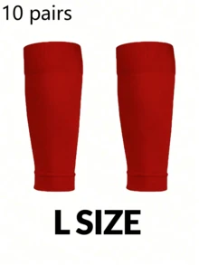Unisex Sports Leg Compression Sleeve, Elastic Soccer Shin Guard, Suitable As Sports Gift For Valentine's Day - Multicolor - View 24