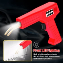 New Portable Plastic Welder Kit With 1000pcs Welding Nails And Pliers Rapid Fever Plastic Welding Gun Auto Bumper Repair Most Plastic Cracks  -Plastic Welder Repair Kit ,Without Battery,US Plug(Red) - View 6