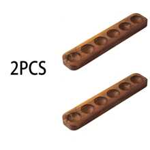 1pc/2pcs Rosewood Egg Storage Holder, Kitchen Egg Rack