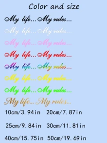 1 Stück individuell gestalteter Spiegel Aufkleber/Dekor, Hochzeits-/Geschenk für Treffen, Geburtstag/Jahrestag, DIY Geschenk, handgemacht, handgeschrieben, Hochzeits-Aufkleber