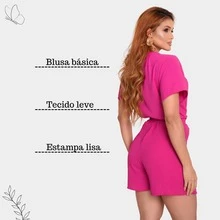 Simple Pocket Knot Beach Vacation - Hot Pink - View 2