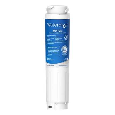 Waterdrop WD-F25 Fridge Water Filter, Replacement For Bosch Fridge UltraClarity 644845, 740560 9000077104