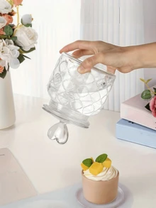 وعاء زجاجي شفاف محكم الإغلاق بغطاء على شكل قلب - زجاجة أمنيات زخرفية، مجموعة الصلاة والكواكب، وعاء تخزين متعدد الاستخدامات قابل لإعادة الاستخدام بشكل دائري للمجوهرات والوجبات الخفيفة وما إلى ذلك، مصنوع من الزجاج، مع غطاء قابل للطي محكم الإغلاق، آمن للغسل في غسالة الأطباق، وعاء زجاجي زخرفي بغطاء على شكل قلب، محكم الإغلاق