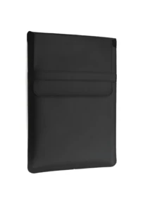Case Cover For Notebook Gloves Leather Folder Caramel And Black Francabags - Black - View 3