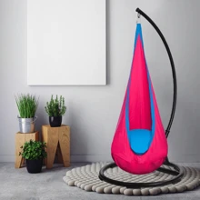 升级版多色舒适充气吊床，带座垫，可手洗，适合室内外休闲娱乐，是感恩节、圣诞节或新年庆祝活动的完美礼物