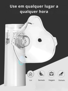 Inhaler Nebulizer Machine Portable Nebulizer Adult Children Silent - 白色 - 查看 9