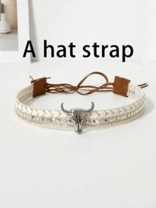 1 chiếc Mũ cao bồi miền Tây Unisex có hình đầu bò có thể tháo rời và trang trí bằng đá giả - Mũ nỉ màu nâu nhẹ, thích hợp cho tiệc Giáng sinh, hoạt động ngoài trời, lễ hội theo chủ đề, lễ kỷ niệm, mũ đội đầu bền - Nhiều màu - Xem 10