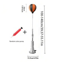 1pc Adjustable Height Boxing Speed Ball, Durable And Portable, Suitable For Home And Gym Reflex & Hand-Eye Coordination Training