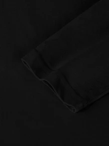 2025 Autumn New Fashion Casual Loose Long T-Shirt Women, Letter Print Long Sleeve Tops, Street Korean Style